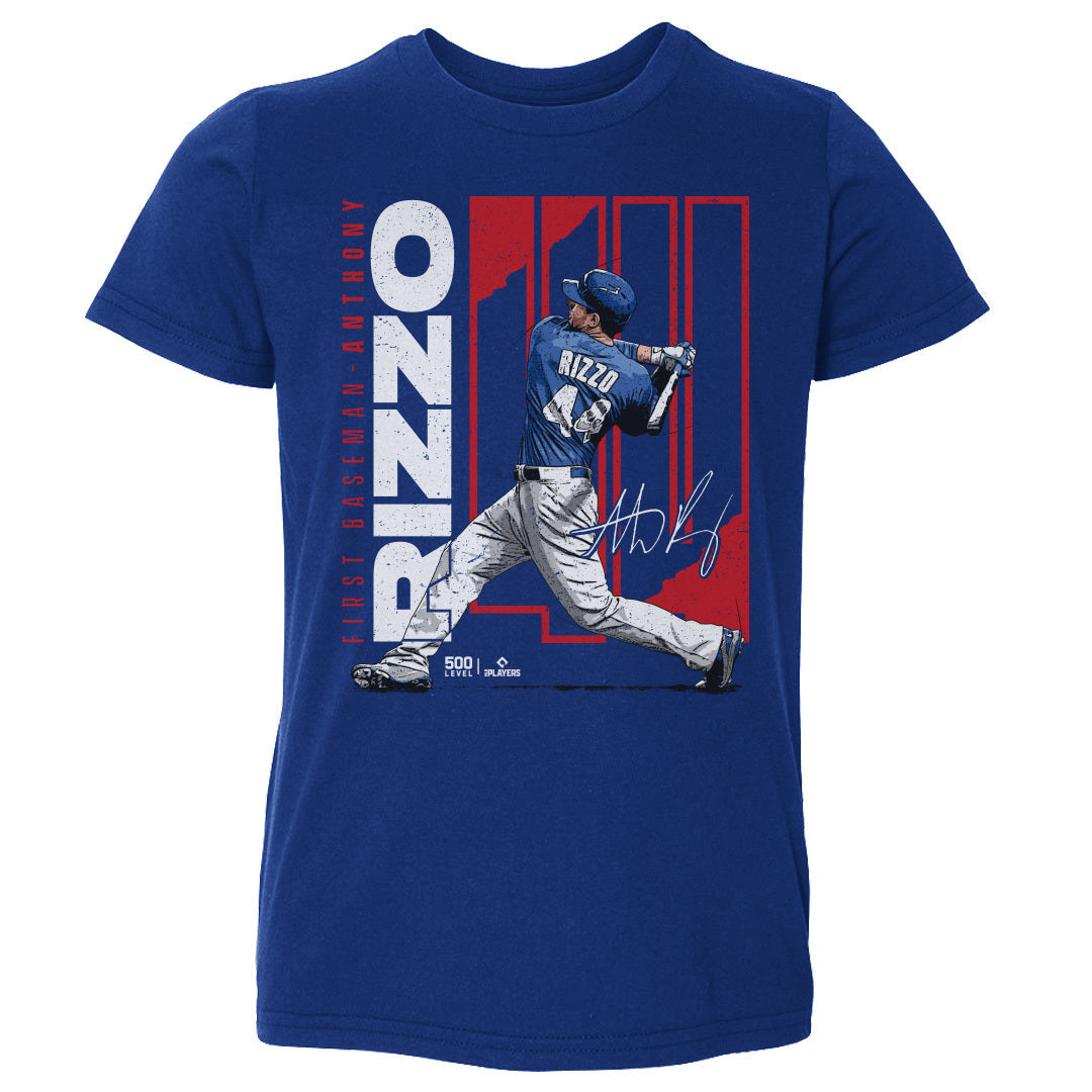 Anthony Rizzo Chicago C Stretch WHT