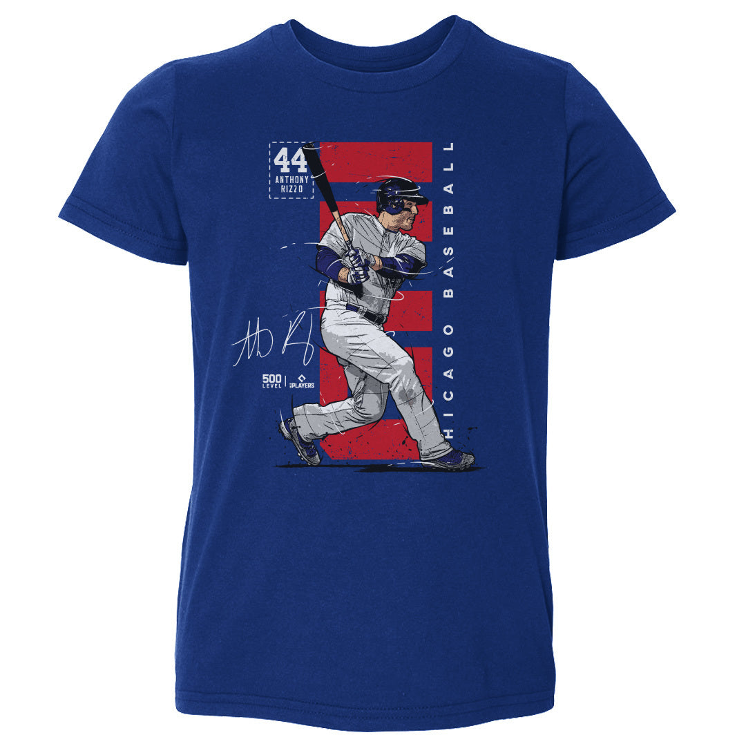 Anthony Rizzo Chicago C Vertical WHT