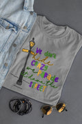 Bourbon Street We Don't Hide Crazy We Parade It Around Mardi Gras Graphic Tee