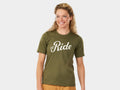 Trek Evoke Tech Tee Women XXX-Large Black Olive Shirt