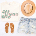 Mama Floral Retro Graphic Tee