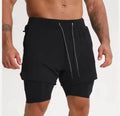 Men's Quick Dry 2-in-1 Gym Shorts with Liner