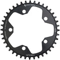 Wolf Tooth 110 BCD Cyclocross Road Chainring - 38t 110 BCD 5-Bolt Drop-Stop B  BLK