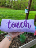 teach 3D Puff Embroidered Shirt