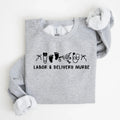 Labor And Delivery Nurse Embroidered Sweatshirt