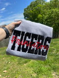 Custom Velvet Applique Embroidered Shirt
