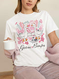 Goose Bumps Preppy Graphic Tee
