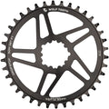 Wolf Tooth Direct Mount Chainring - 38t SRAM Direct Mount For SRAM 3-Bolt 6mm Offset Drop-Stop B Flattop Compatible BLK