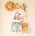 4th Grade Neutral Rainbow Graphic Tee