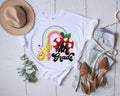 4th Grade Rainbow Graphic Tee