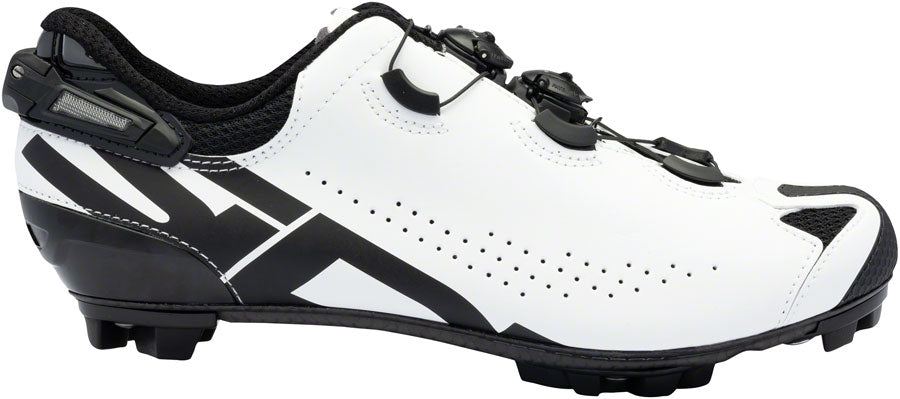 SIDI Tiger 2S SRS Mountain Clipless Shoes - Men's White/Black 39