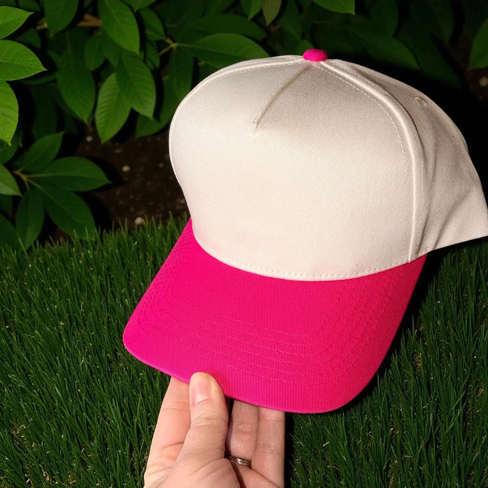 Custom Embroidered Trucker Hat – Personalized Text Snapback | Team, School, or Name Hat