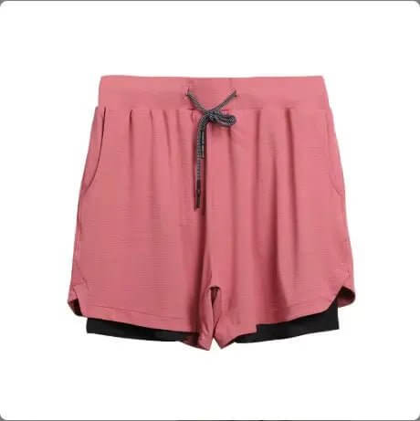 Men's Quick Dry 2-in-1 Gym Shorts with Liner