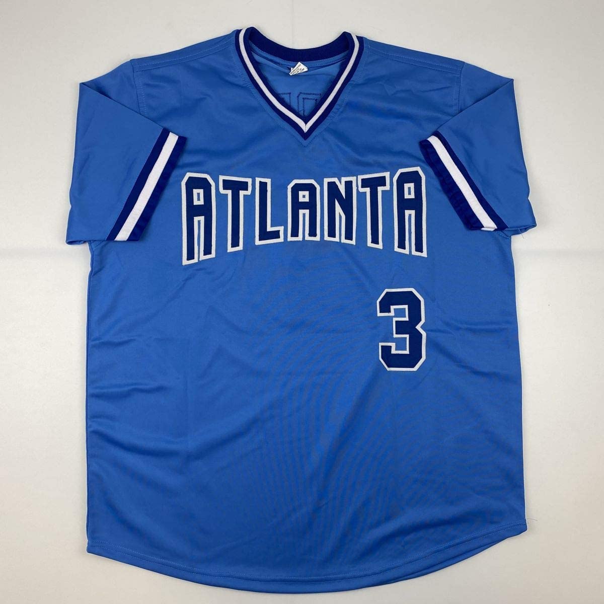 Autographed/Signed Dale Murphy Atlanta Light Blue Baseball Jersey PSA/DNA COA