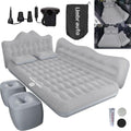 Umbrauto 29.53in/75cm Wide Car Air Mattress Inflatable SUV, Truck & Van Back Seat Camping Bed with Pump & Pillows, Gray