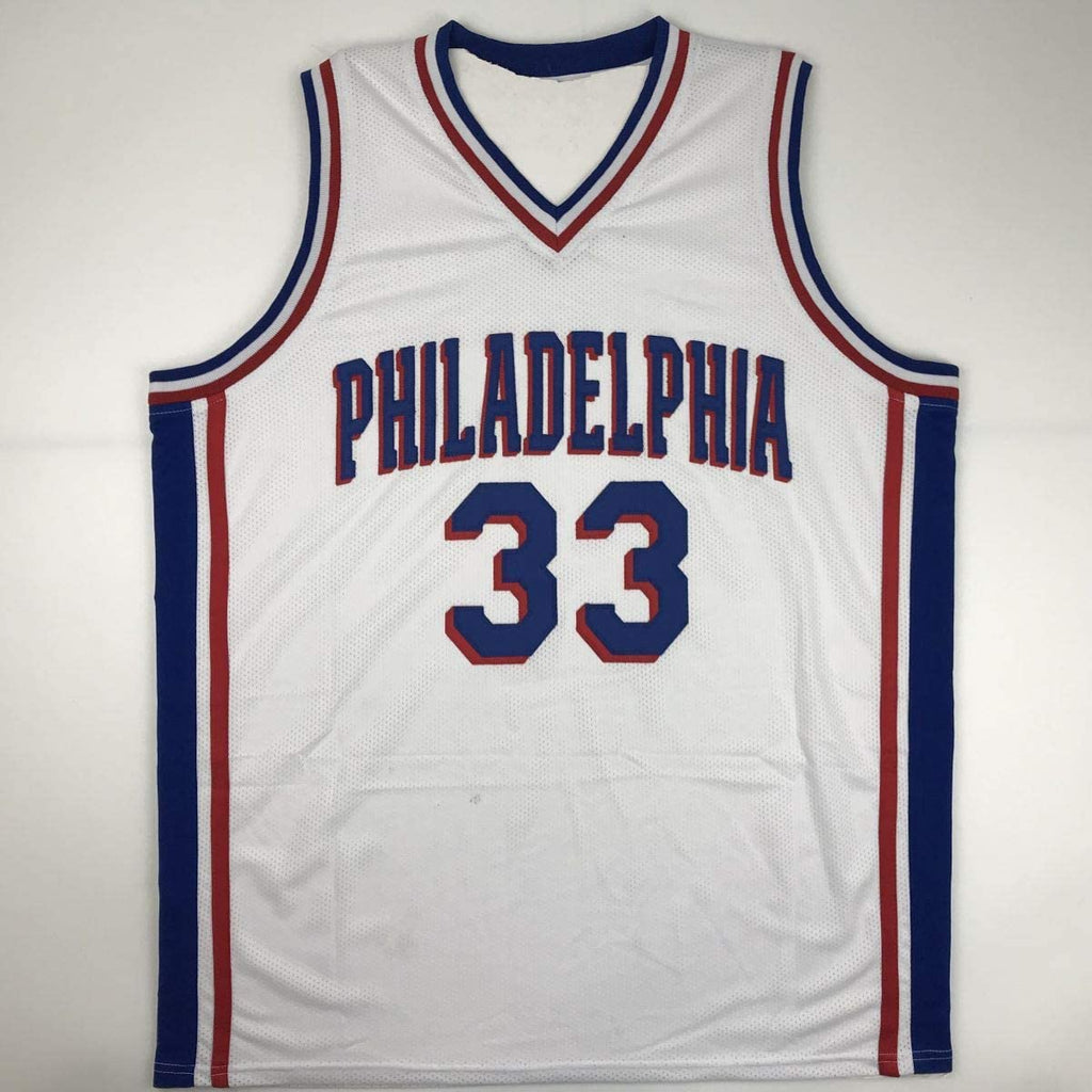 Autographed/Signed Tobias Harris Philadelphia White Basketball Jersey JSA COA
