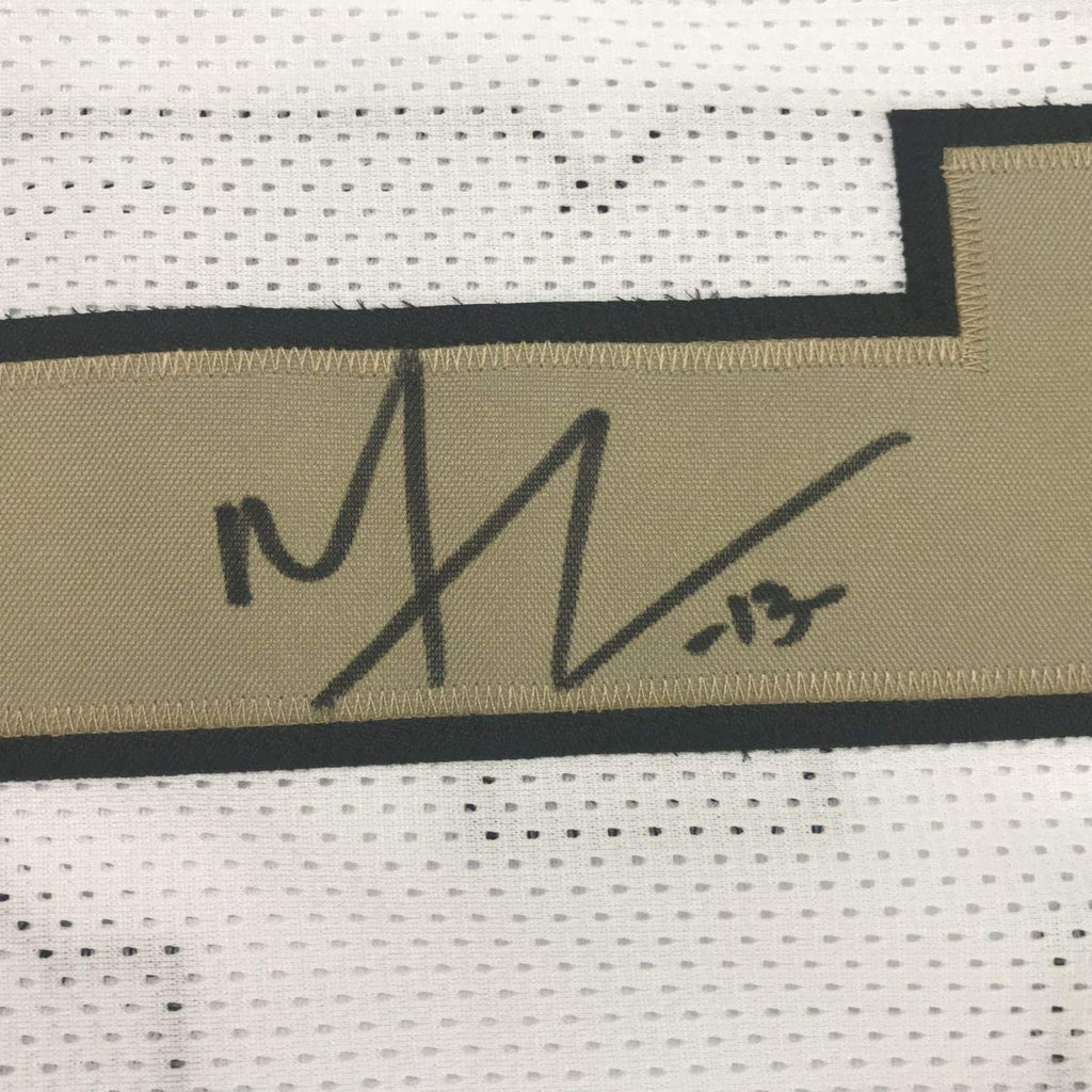 Autographed/Signed Michael Thomas New Orleans Color Rush Football Jersey Beckett BAS COA