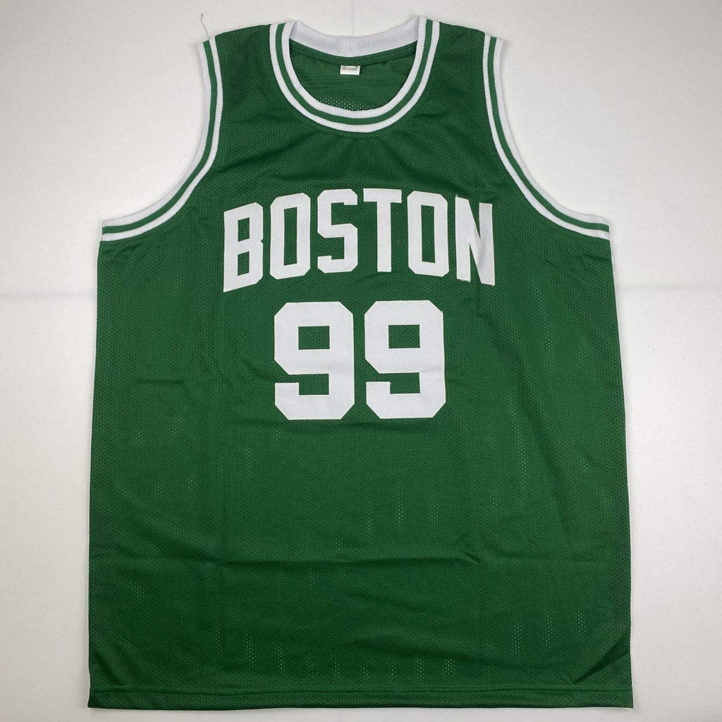Autographed/Signed Tacko Fall Boston Green Basketball Jersey PSA/DNA COA