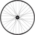 Quality Wheels Value Double Wall Series Disc Front Wheel - 27.5" QR x 100mm 6-Bolt/Rim BLK 32H