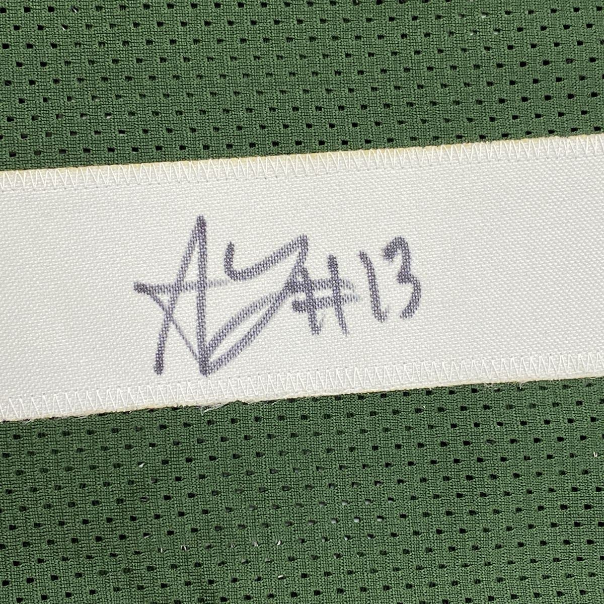 Autographed/Signed Allen Lazard Green Bay Green Football Jersey JSA COA