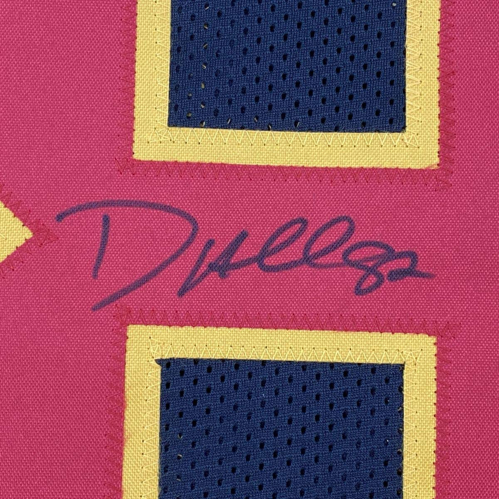 Autographed/Signed Dante Hall Kansas City Black Football Jersey JSA COA