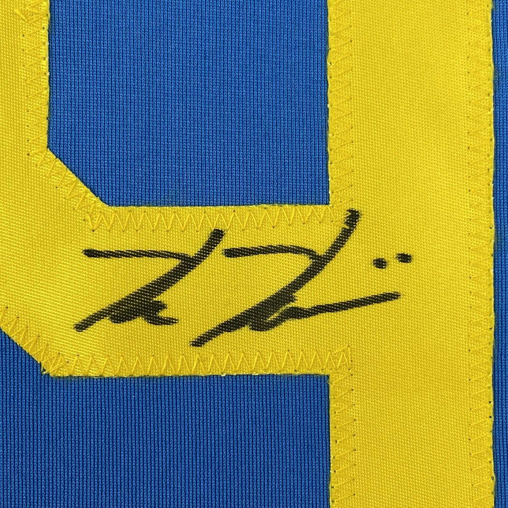 Autographed/Signed Kevin Kiermaier Tampa Bay Outlaw Players Weekend Baseball Jersey PSA/DNA COA