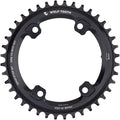 Wolf Tooth Shimano 110 Asymmetric BCD Chainring - 40t 110 Asymmetric BCD 4-Bolt Drop-Stop ST For Shimano GRX Cranks BLK
