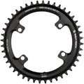 Wolf Tooth Shimano 110 Asymmetric BCD Chainring - 42t 110 Asymmetric BCD 4-Bolt Drop-Stop B For Shimano GRX Cranks BLK