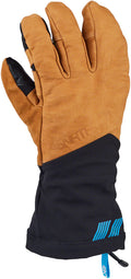 45NRTH 2024 Sturmfist 4 LTR Leather Gloves - Tan/Black Lobster Style X-Large