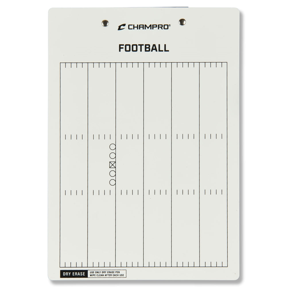 FOOTBALL COACH'S BOARD 12"X9"