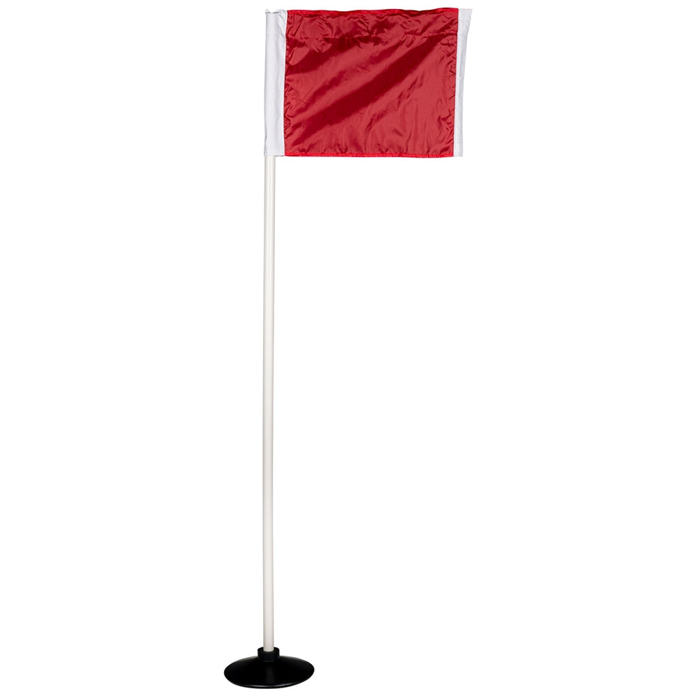 CORNER FLAGS WITH RUBBER BASES