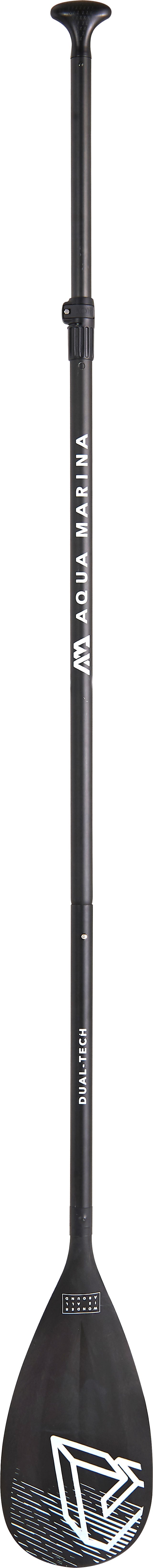 Aqua Marina DUAL-TECH 2-in-I Aluminum iSUP & Kayak Paddle (3-4 sections)