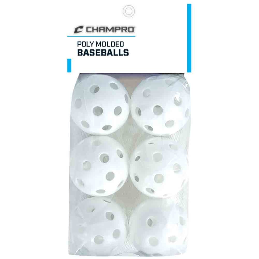 9" PLASTIC BALL-6 PACK