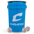 6 GALLON BUCKET W/ 24 CBB-200 BALLS