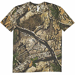 Neon Pink Mama Glitter Applique Embroidered Realtree Camo T-Shirt