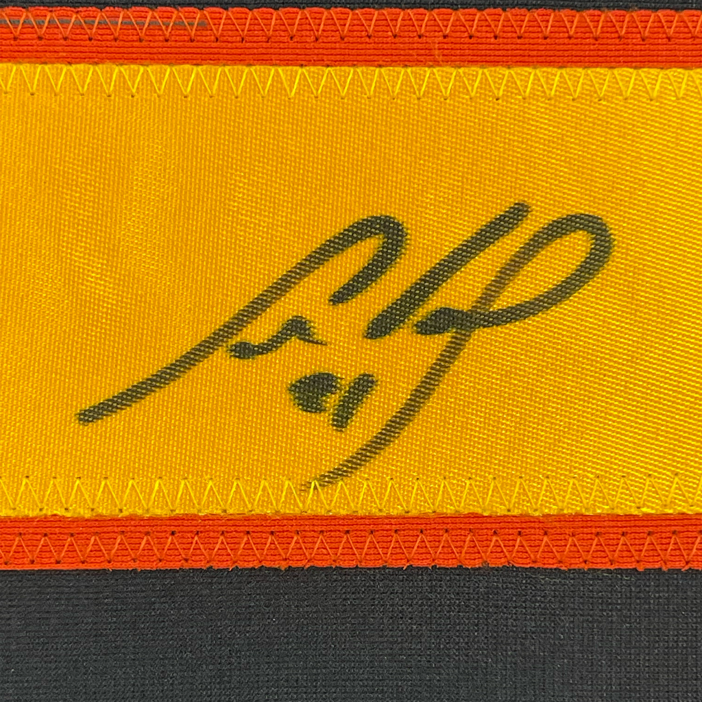 Framed Autographed/Signed Cam Neely 35x39 Vancouver Black Hockey Jersey JSA COA