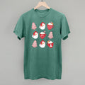 Christmas Tree Cake Santa