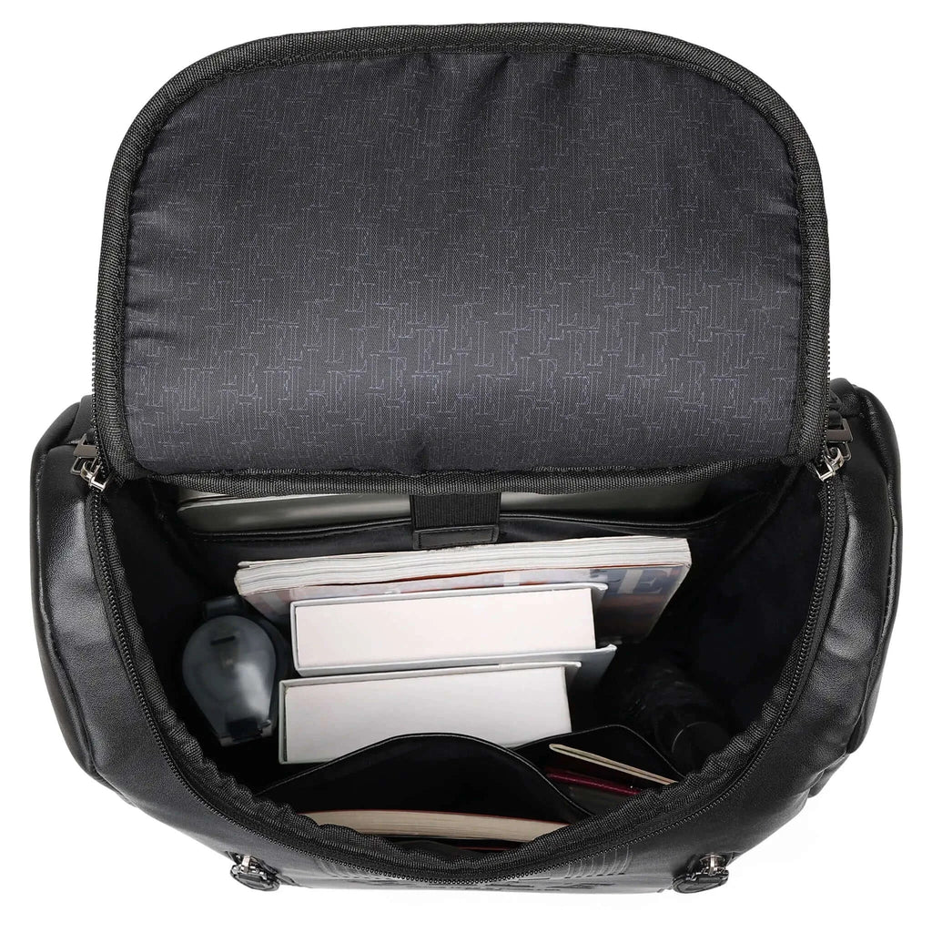 Vegan Leather Backpack-leather