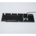 Wired Gaming Keyboard Mouse Set Colorful Rainbow Backlit 104 Keys Gaming Keyboard w/ RGB DPI Adjustable Gaming Mouse