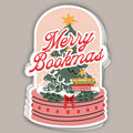 Merry Bookmas Snowglobe (Decal)