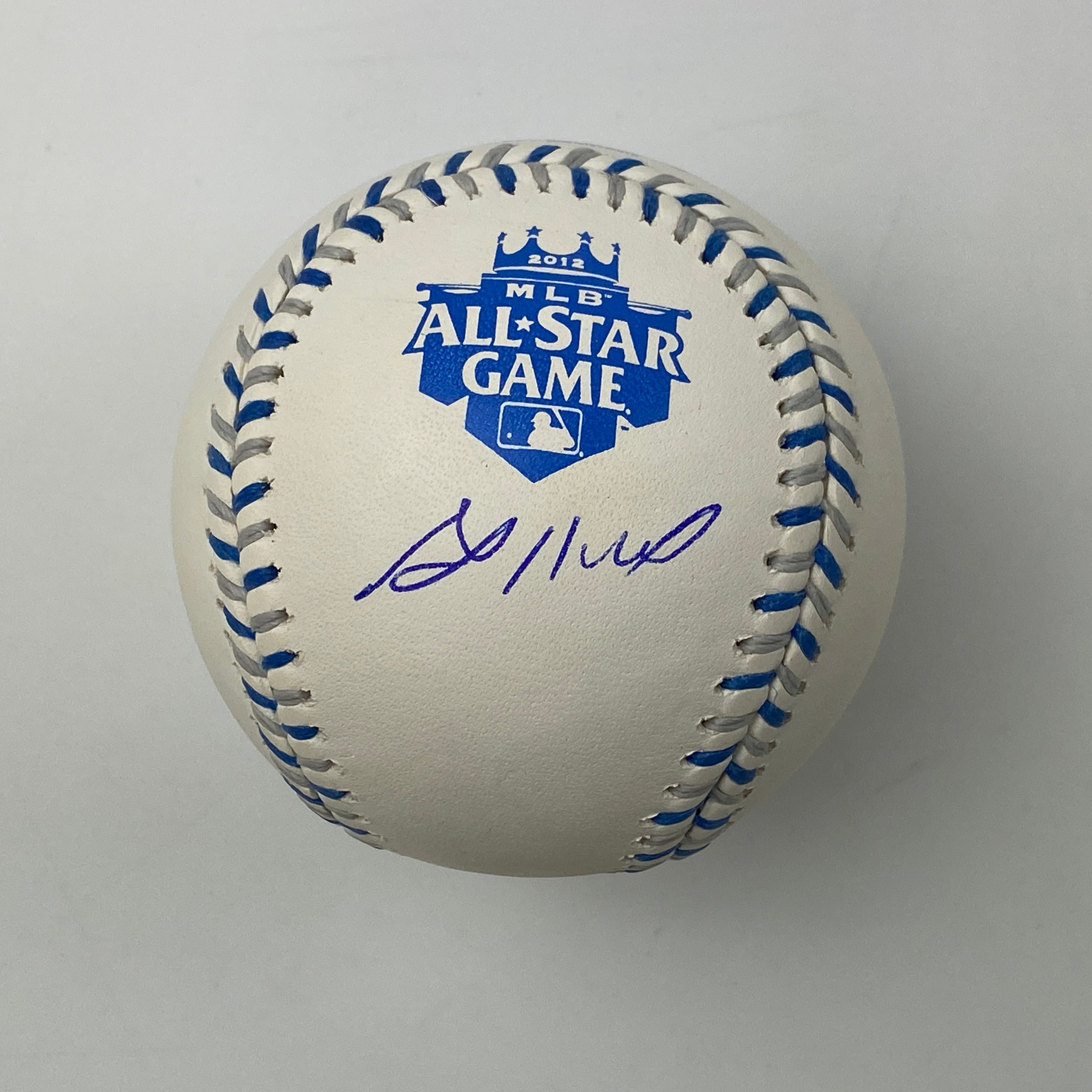 Autographed/Signed Jose Altuve 2012 All-Star Game Rawlings Official Major League Baseball ROML JSA COA Auto
