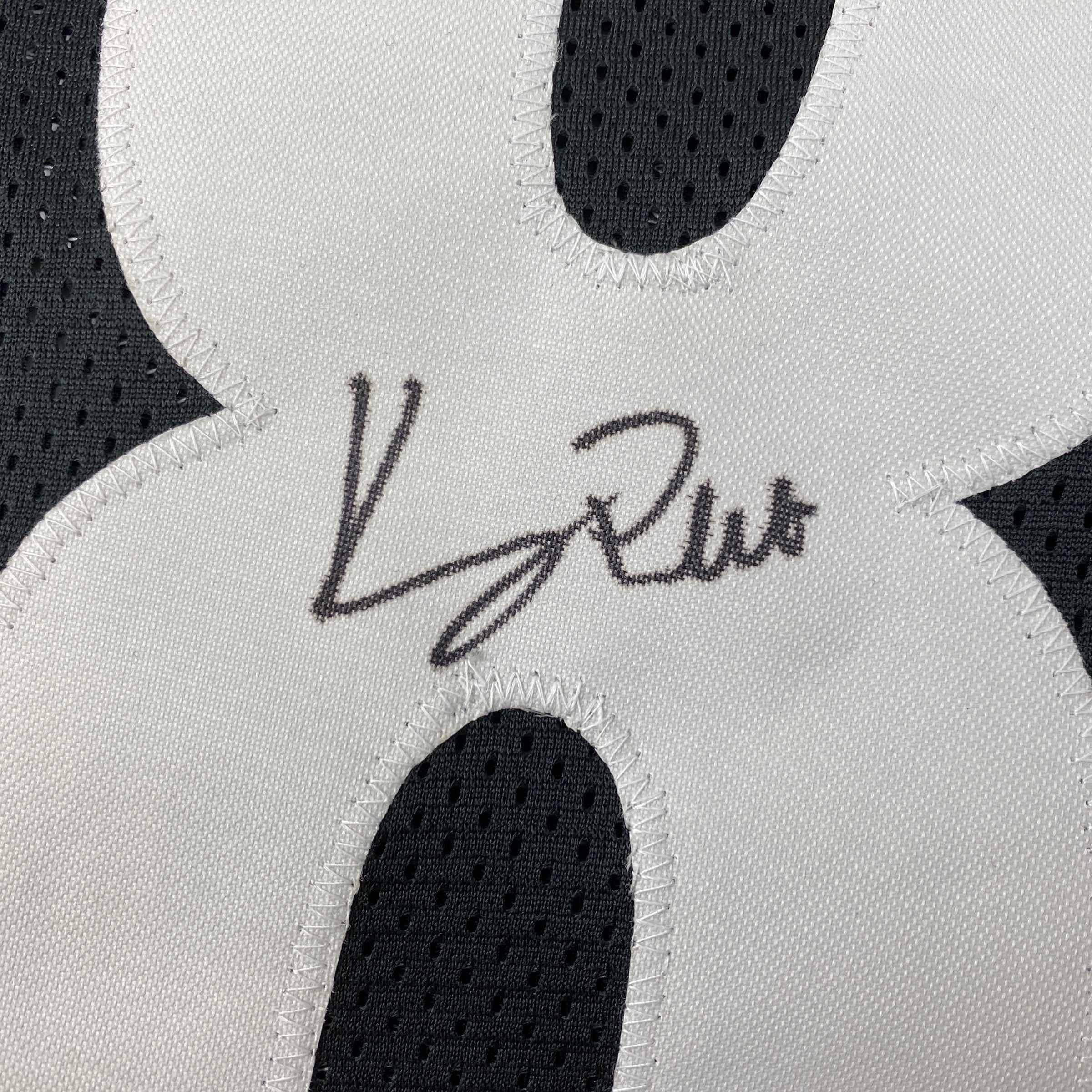 Autographed/Signed Kenny Pickett Pittsburgh Black Football Jersey Beckett BAS COA
