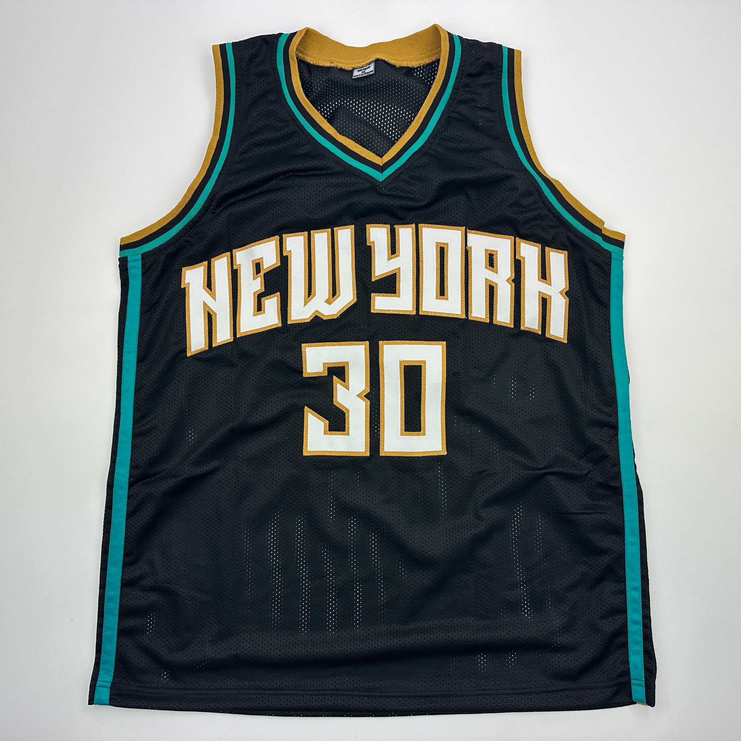 Autographed/Signed Breanna Stewart New York Black Basketball Jersey JSA COA