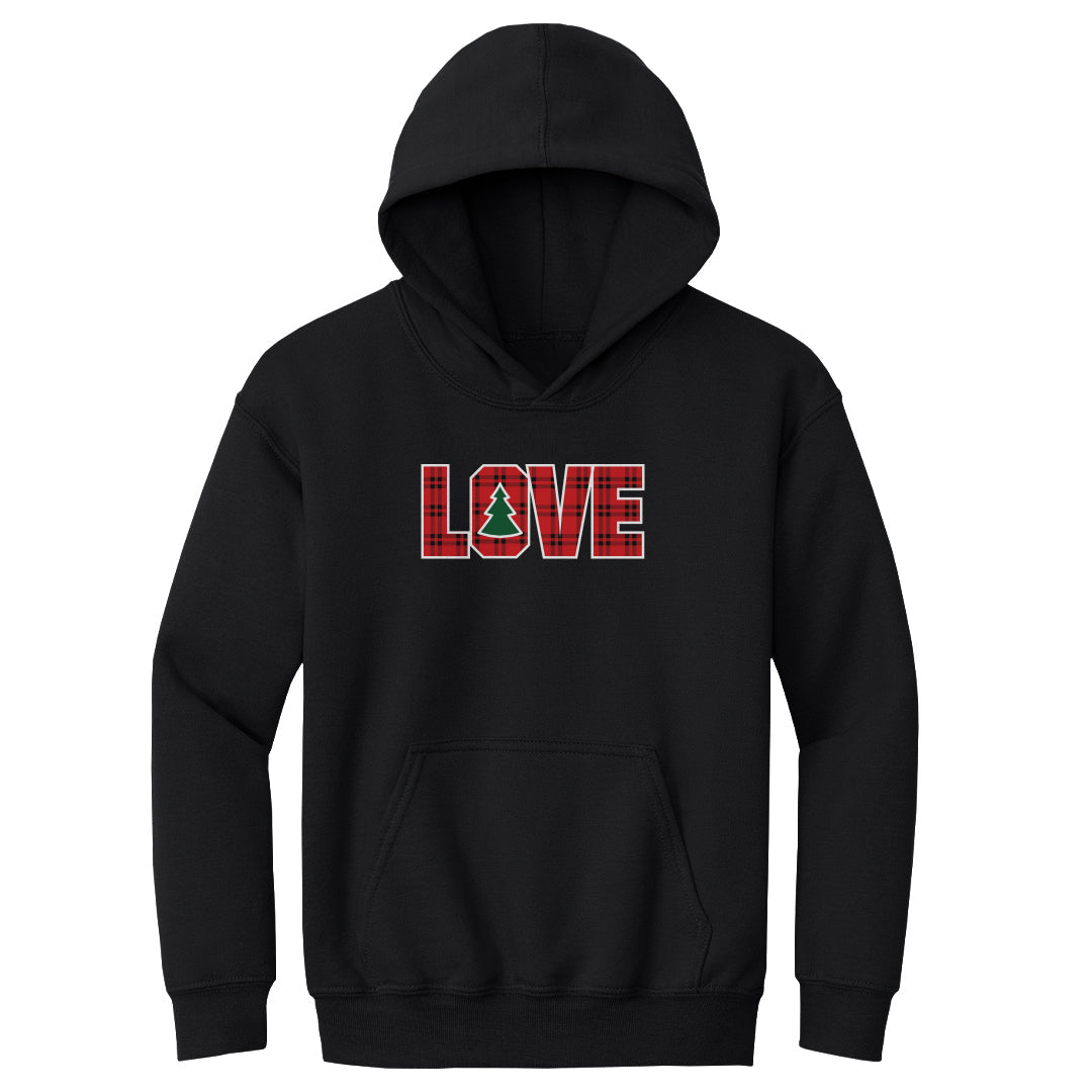 Christmas LOVE Christmas Plaid WHT
