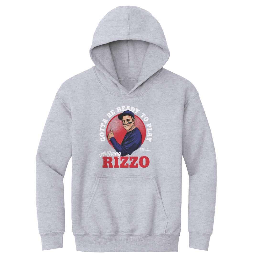 Anthony Rizzo Chicago C Ready To Play W WHT