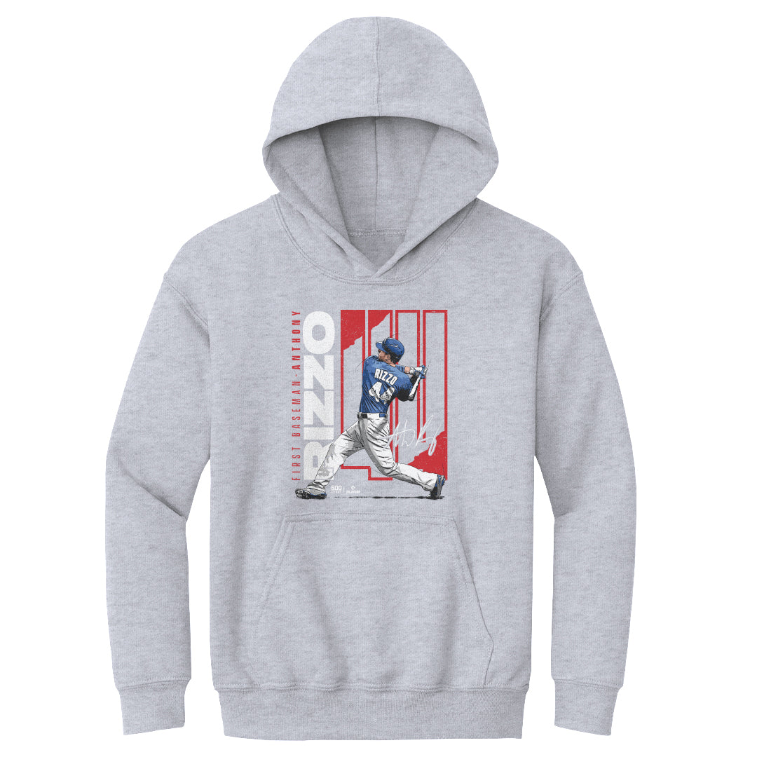 Anthony Rizzo Chicago C Stretch WHT