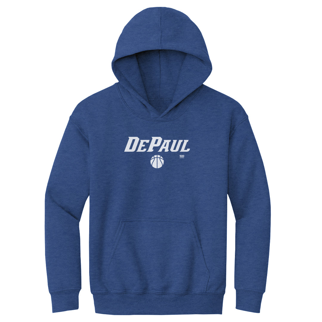 DePaul Blue Demons Basketball Minimalist WHT