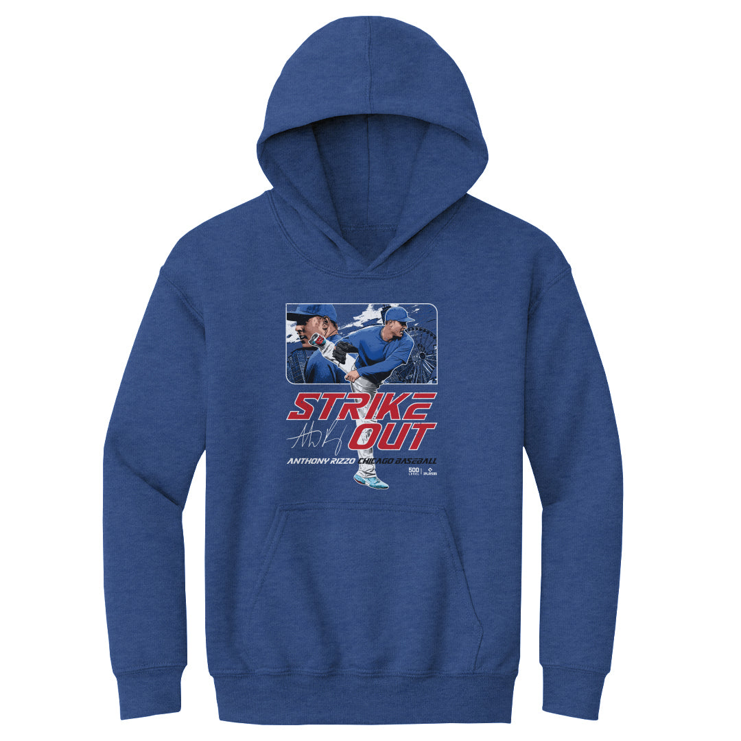 Anthony Rizzo Chicago C Strikeout WHT