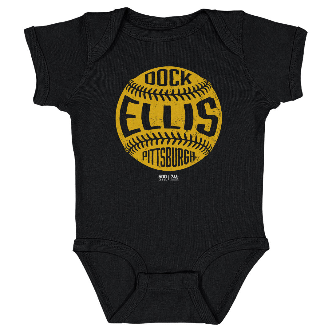 Dock Ellis Pittsburgh Vintage Baseball WHT