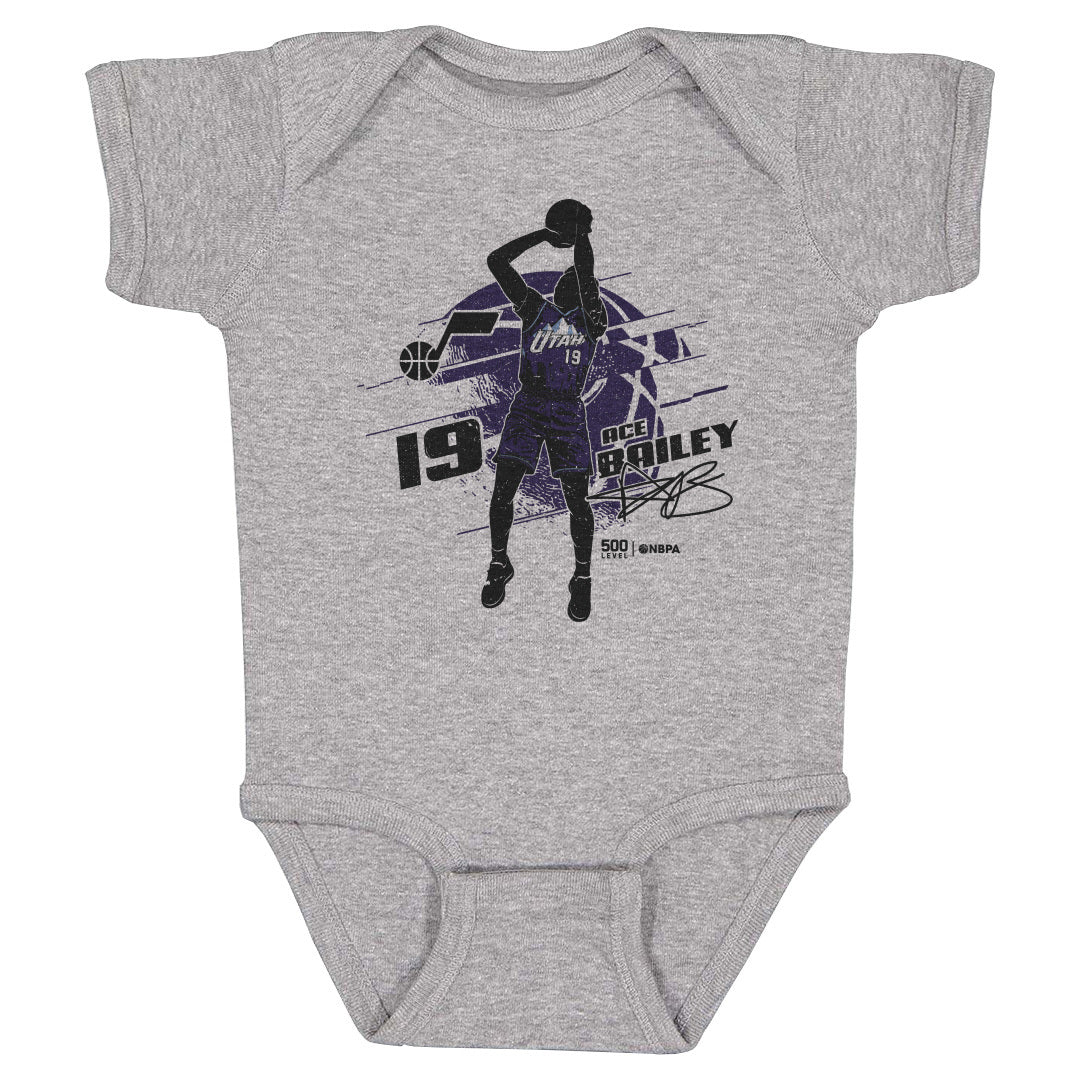 Ace Bailey Utah Jazz Silhouette
